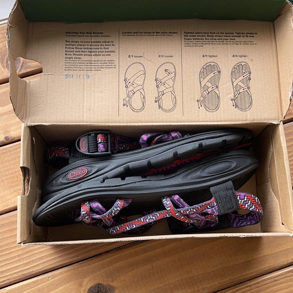 Brand new in box. Chaco sandals size 9